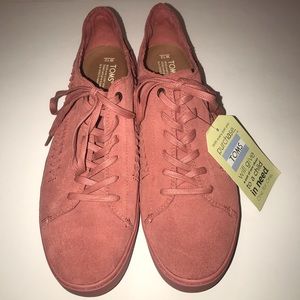 TOMS Lenox Faded suede Rose, Sz:12-Wmn, NO BOX